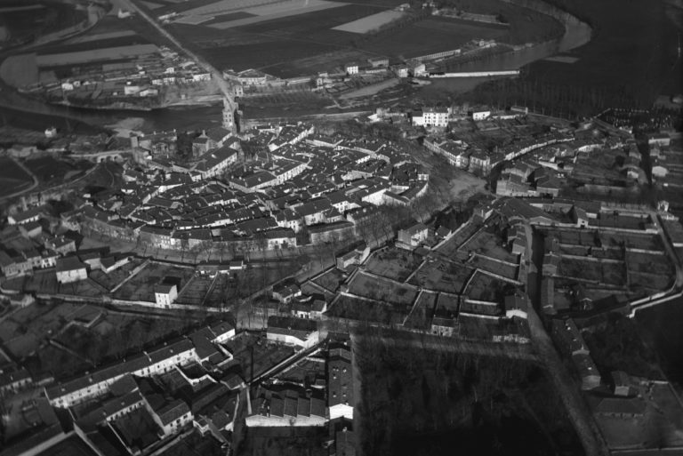 Vue générale de Labruguière- 10 Mars 1903 - Photo A Batut - Coll. EPAB/AD 81