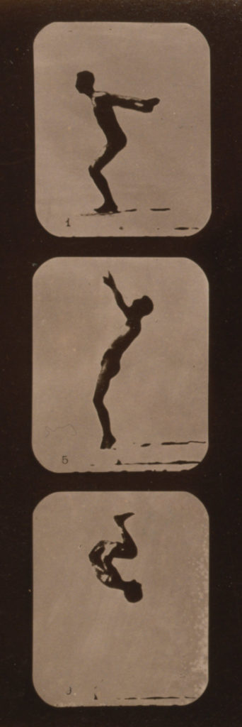 E Muybridge - Athletes Back summersault- coll Congres Library